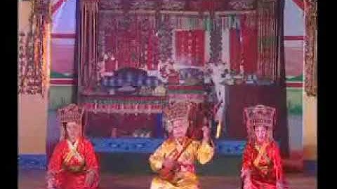 Then cổ: khẩu đông pắt ngòang (Vào rừng bắt ve) - Nghệ nhân Mông Thị Sấm cùng 02 đệ tử (slục slửa)