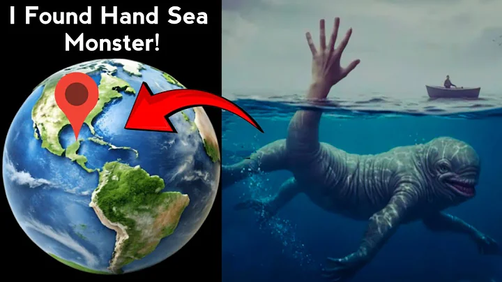 😶‍🌫️😱I Found Hand Sea Monster in google maps and google earth #map #earth #hrbro76 