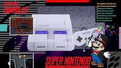 Super Nintendo Entertainment System NTSC v2.1 | Big Box Cinematix