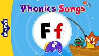 Letter Ff | New Phonics Songs | Little Fox | Animated Songs for Kids