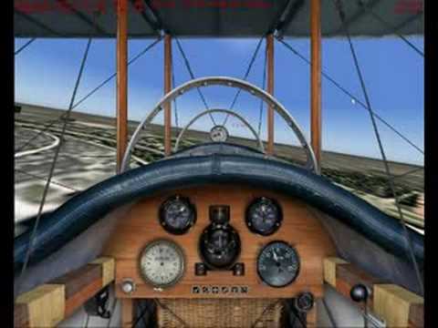 Flying historic Curtiss Jenny over atlanta delta