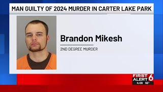 Man guilty of 2024 murder in Carter Lake park