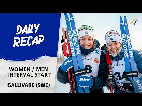 Daily Recap Interval Start Gallivare 2023 | FIS Cross Country World Cup 23-24