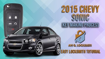 🔑 DIY Locksmithing: Cut & Program Key Fob for 2015 Chevy Sonic with SEC-E9! 🚗🔐