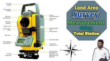 Total Station Survey.Land Area Measurement System.How to Calculate Project Area.Survey Engineers.