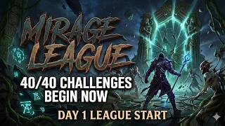 [7/40] Challenges | DAY 2 Mirage League Start | DonCuddles vs Wraeclast