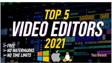 Top 5 Free Video Editing Software Without Watermark [2020] ⚡️⚡️for Windows , MacOS & Linux !!
