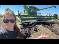 Combine STUCK In Mud | Farm Rescue