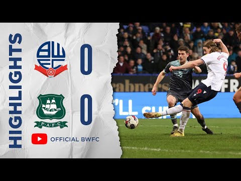 Bolton Plymouth Goals And Highlights