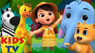 The Jungle Song | Baby Safari Park | Kids Tv Nursery Rhymes & Cartoon Songs