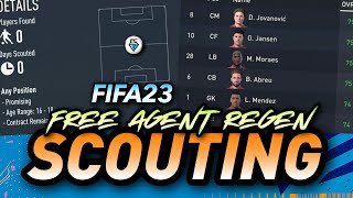 FIFA 23: FREE AGENT REGEN SCOUTING