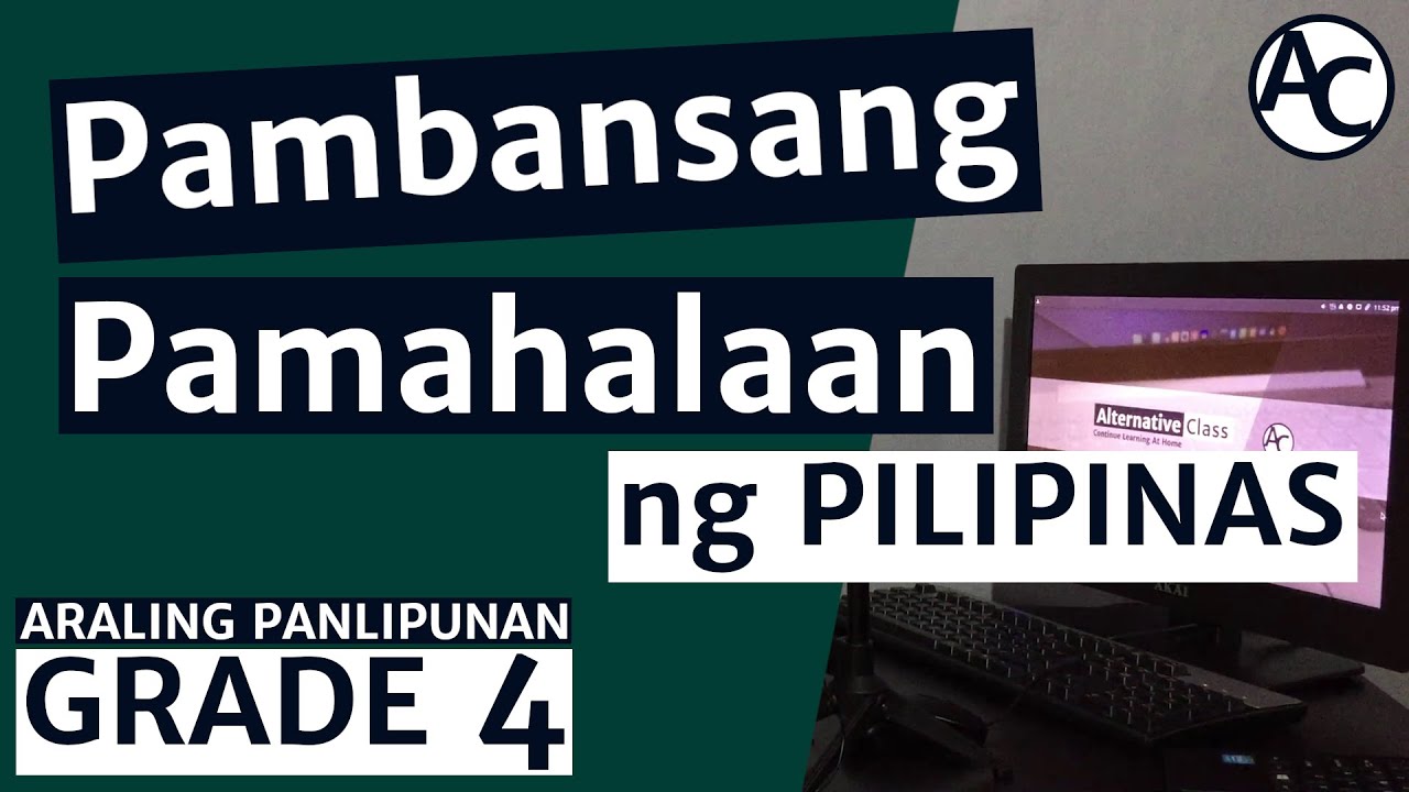 Araling Panlipunan Grade 4 Pambansang Pamahalaan Ng Pilipinas Youtube