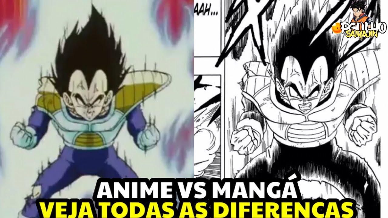 DRAGON BALL Z SAGA FREEZA ANIME VS MANGÁ (PARTE 2) 