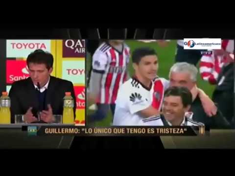 Rueda de Prensa de Schelotto - River Campeon Copa Libertadores 2018 - Madrid