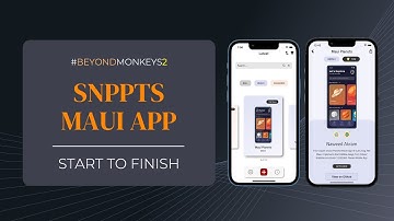 Beyond Monkey 2: Building Real-world .Net MAUI Apps - Part 1 (Snppts App)