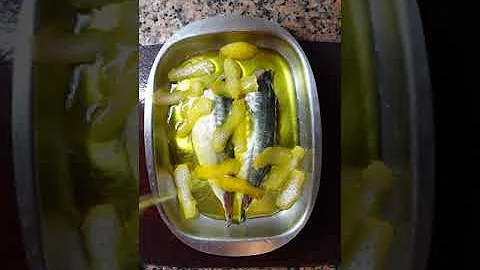 (あじ) Horse Mackerel, Marinated & Grilled. #DELICIOUS #あじ #AJI #fish #recipes #shorts