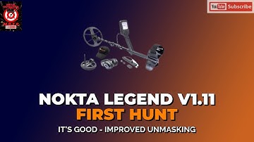 NOKTA LEGEND FIRST HUNT v1.11 SOFTWARE.