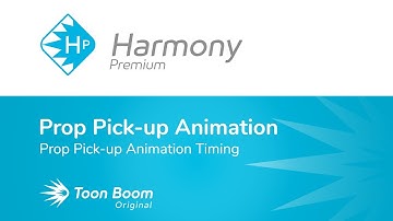 How to Do Prop Pick-up Animation Timing with Harmony Premium