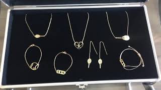 Solid Gold Tennis Jewels