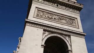Париж. Елисейские поля. Триумфальная арка.