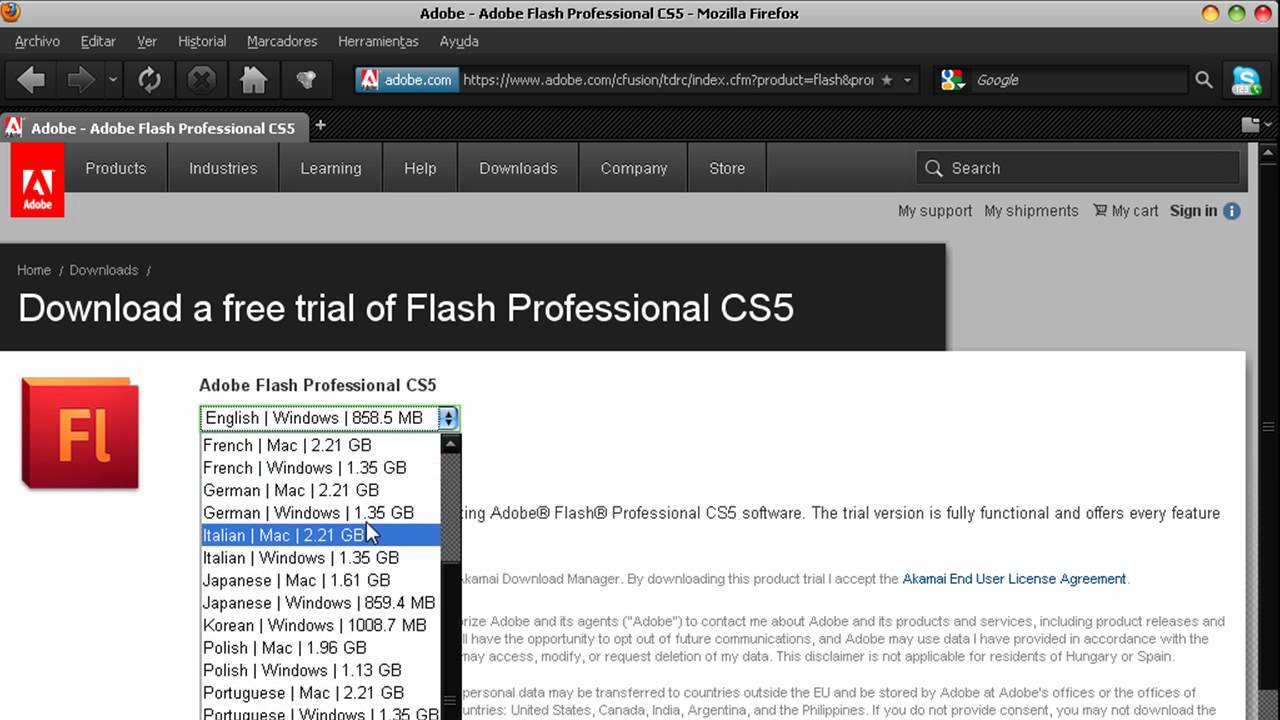 Descarca Adobe Flash Player Gratis