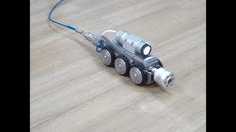 X5-HMA mini CCTV pipeline inspection robot for detecting pipe line DN150mm to 300mm