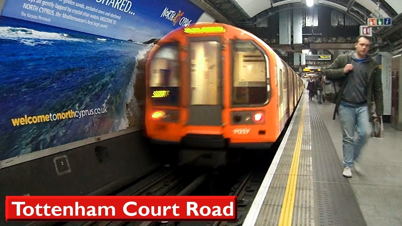 Tottenham Court Road Central line London Underground ( 1992 Tube