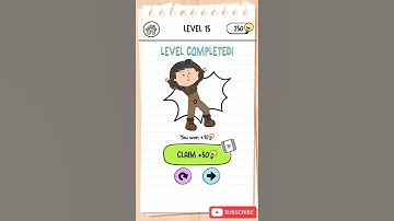 Brain Test 3 Level 15 Hey you are not supposed Walkthrough