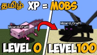 Minecraft BUT I TURN INTO MOBS ON EVERY LEVEL