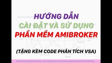 Hướng dẫn cài đặt và sử dụng Amibroker