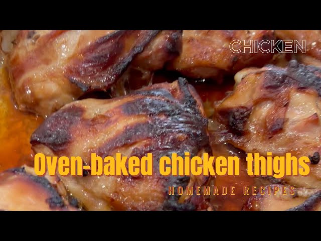 Delicious Homemade Roast Chicken Thighs Recipe | Easy and Flavorful! class=