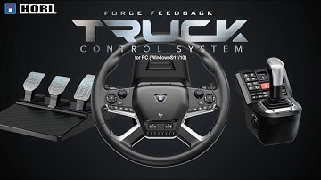 HORI Force Feedback Truck Control System for PC (Windows 11/10)