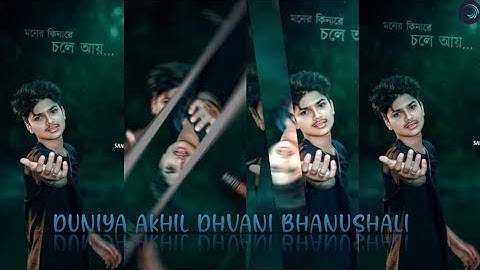 #DUNIYA  AKHIL & DHVANI / BHANUSHALI HINDHI SAD SONG TRINDING XML FILE