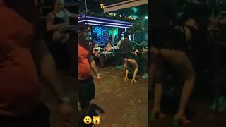 Alanya Barlar Sokağında Da Şok Görüntüler