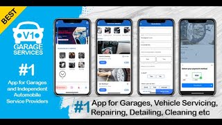 V1 Garage Vehicle Servicing Repairing Cleaning App  -  Powered by https://v1technologies.co.uk screenshot 2