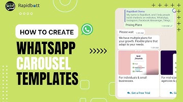 How to Create a WhatsApp Carousel Template