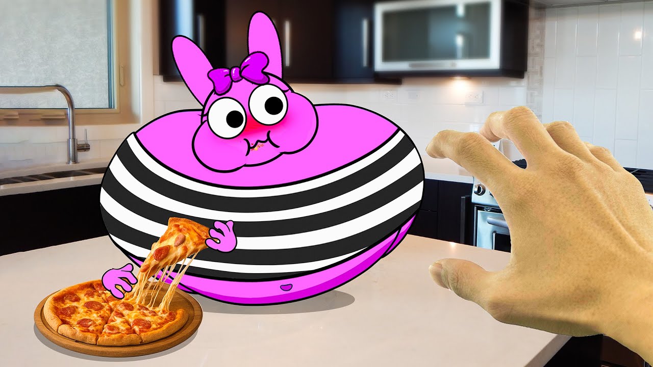 🚨Caught in the act PINKI Escapes From Prison To STEAL FOOD 😱🍕 (Sprunki in Real Life)