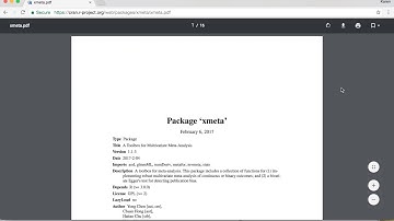 Introducing the mmeta Function for Multivariate Meta-analysis