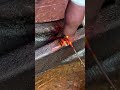 Cold welding machine capacitor discharge instantaneous pushed TIG welding #welding #tigwelding #tig