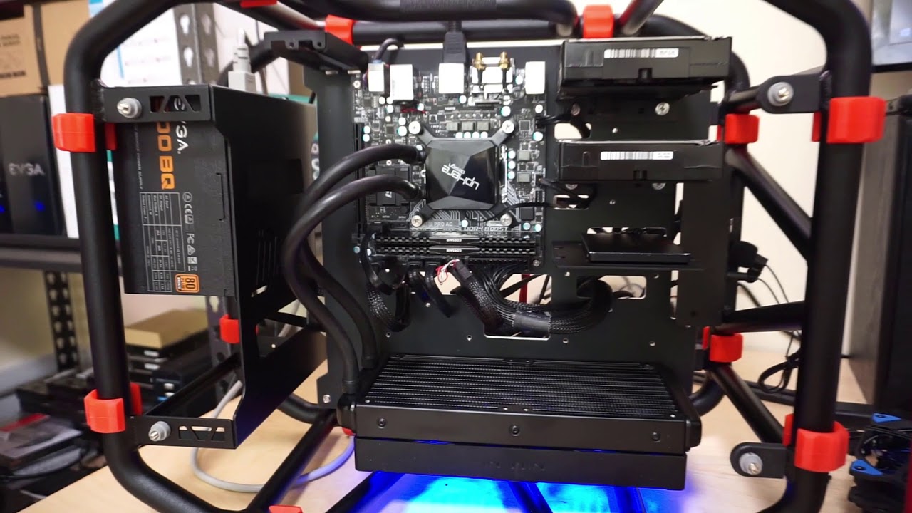 CPU WATER COOLING AIO UpHere WATER COOLER AIO UPHERE ON INWIN D FRAME