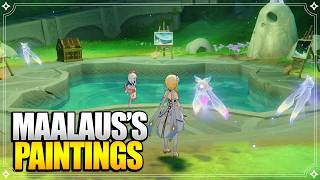 Maalaus's Paintings | World Quests & Puzzles【Genshin Impact】