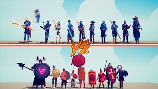 ARCHER TEAM vs SHIELD TEAM - Totally Accurate Battle Simulator | TABS