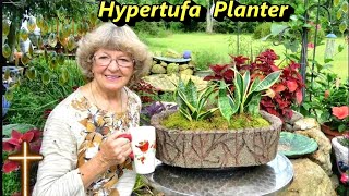 DIY Hypertufa  Planter