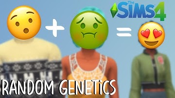 Can I Make A Sim Using ONLY Random Genetics In The Sims 4?!