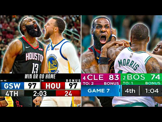 The WILDEST NBA Conference Finals in NBA History - 2018 Was EPIC class=