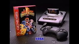 1994 Mighty Morphin Power Rangers Sega Genesis Commercial