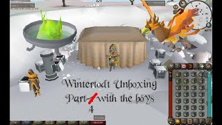 Wintertodt Unboxing Part-4 with the boys Pet Phoenix Drop!!!