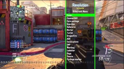PS3 BO2 Revolution Mod Menu by Enstone