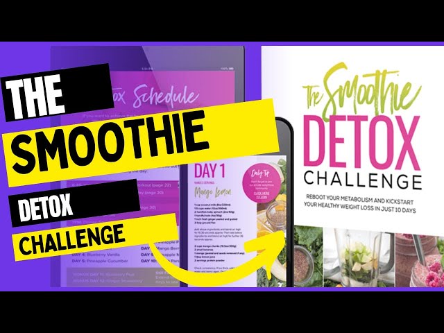 Detox Smoothie Recipe For Weight Loss - Post Holiday Detox Drink