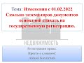 Изменения с 01 02 2022 г., сколько экземпляров документов оснований сдавать на регистрацию.